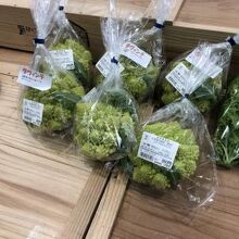 珍しい農産物も