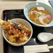 天丼ラーメンセット