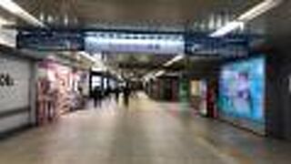 地下鉄四条駅！