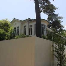 伊藤博文の別荘　中には入れません