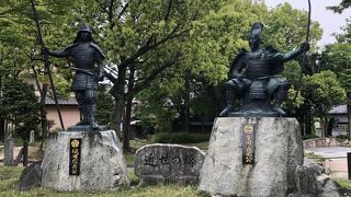 桶狭間古戦場の跡地として名古屋市が整備、戦いの詳細をリアルに見ることができる