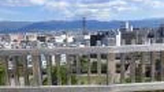 甲府城下と甲府の町並みを綺麗に見ることができました