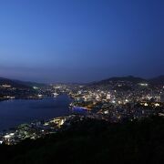 長崎の100万ドルの夜景　徒歩で無料の展望スポット