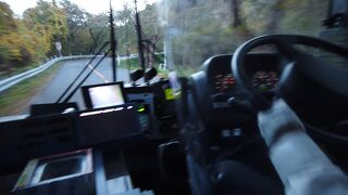 夕方からバスで山頂へ行くなら函館駅前（始発）からの乗車がおすすめ！山道は急カーブの連続で怖かったです