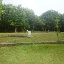 テントサイトの様子