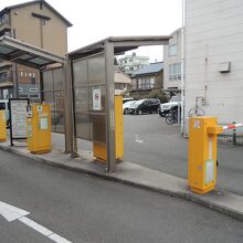 近くにある有料駐車場