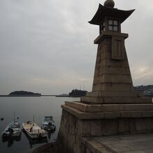 灯台の役目をした常夜灯