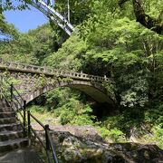 遊歩道へ降りる