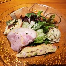 パスタランチ＠900円の前菜