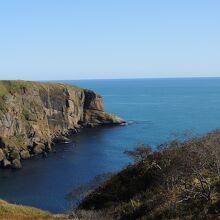 琵琶瀬展望台から望む太平洋