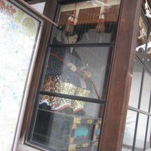 表大門の武士像、菅原道真？