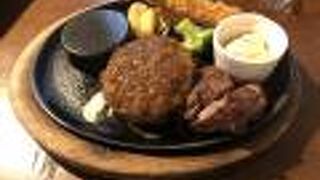 サラダbarが魅力