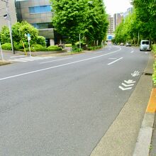 関口パンと椿山荘の間あたり