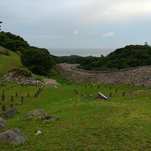 海が見えます