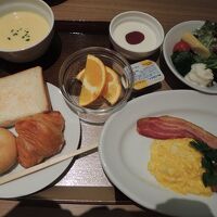 家内が選んだ洋朝食