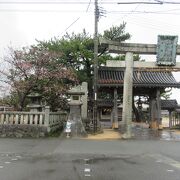 浜崎商家町エリアの目印