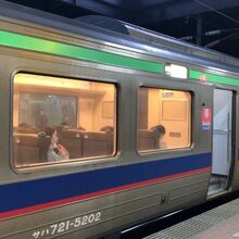 普通電車のuシート！