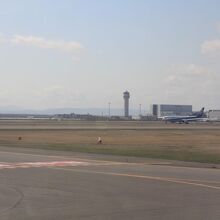 新千歳空港に着陸しました