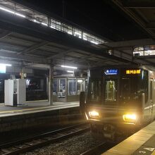 大阪から相生までは新快速