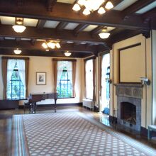 べーリックホールの館内