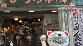 高知の代表的観光スポットひろめ市場
