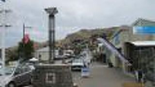 のんびりとした港町