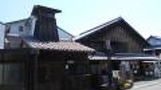 江戸時代と変わらない町割り