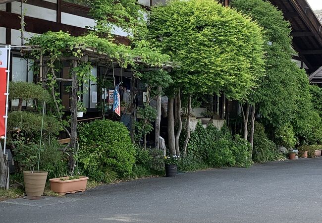 秩父神社そばの　手打ちそば　武蔵屋