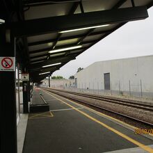 クライストチャーチ駅ホーム