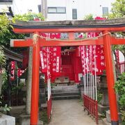 狐の行列が行われる神社