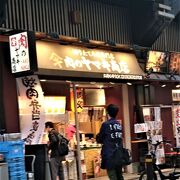 両国駅高架下の肉系定食屋＋居酒屋