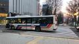 定山渓温泉へのバス！