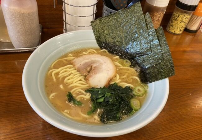 家系ラーメン！