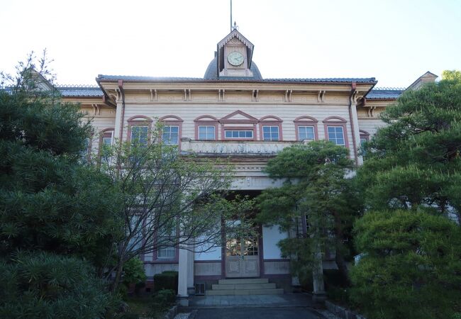 旧制津山中学の校舎