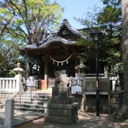 逗子市役所横の神社