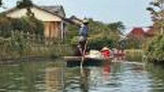 城下町を巡る堀