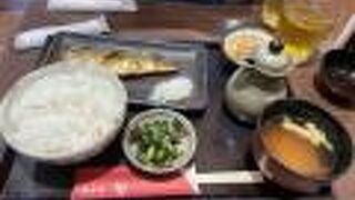 鯖の塩焼き定食！