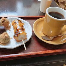 ミックスコーヒーセットは950円