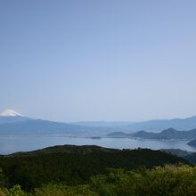 達磨山展望台から望む富士山の絶景
