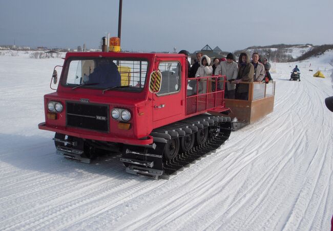 ２月中に「宗谷ふれあい公園スノーランド」が開催され、最北の冬を体験できます。
