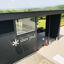 OPENしたスノーピーク直営店