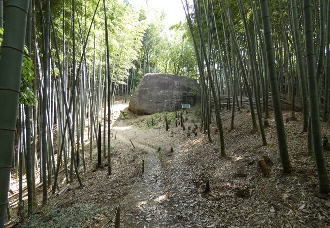 圧倒される花崗岩巨石