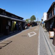 旧出雲街道沿い