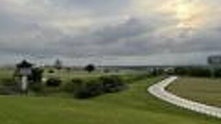 淀川河川敷の公園