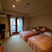 部屋は特別豪華という訳ではないものの、ゆったり過ごせます。