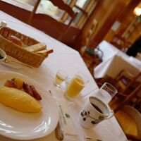 朝食のオムレツもこれまた絶品！