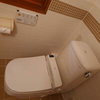 部屋トイレは床がタイル張りで、ちょっと冷たかったです。