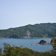 展望台もある岬の公園