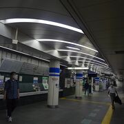 大江戸線駅トイレ工事中