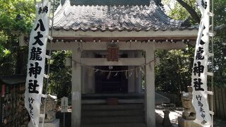 神社の先には…